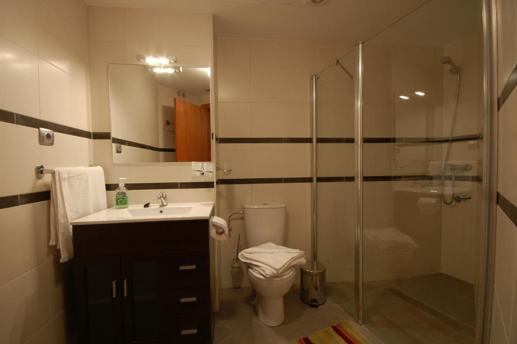 Koupelna v ubytování Sitges Apartment