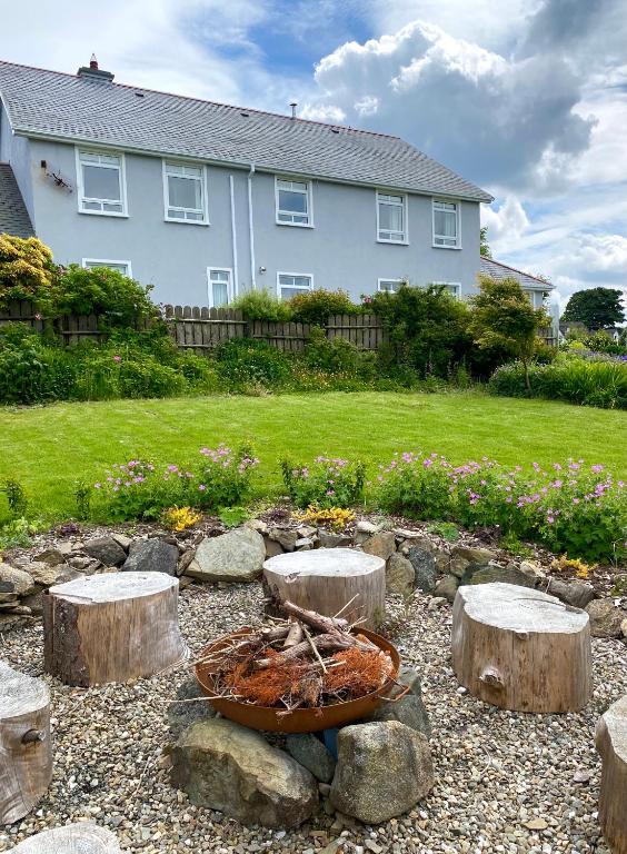 Zahrada ubytování Brook Lodge