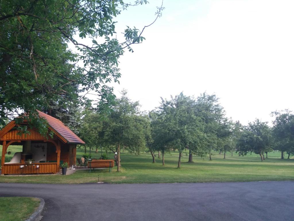 Zahrada ubytování Dachberghof