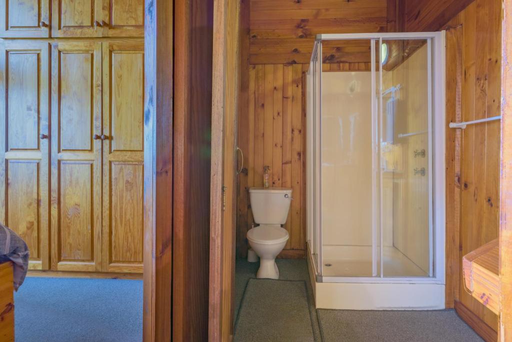 Koupelna v ubytování Shamrock Cottage