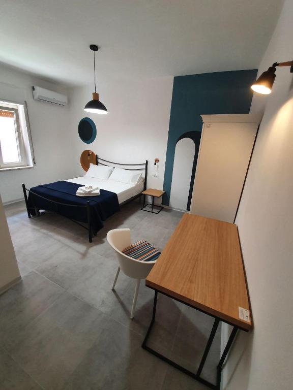 Postel nebo postele na pokoji v ubytování A Due Passi - Superior B&B