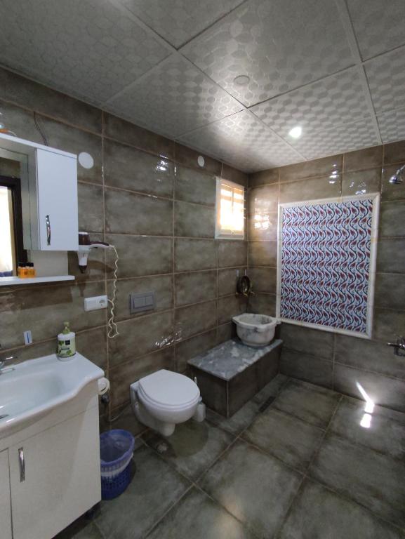 Koupelna v ubytování shah sultan Ozturk Hotel