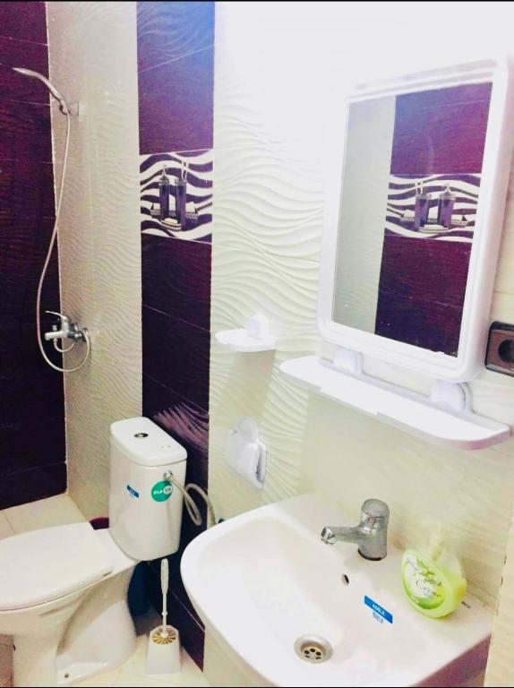 Koupelna v ubytování Appartement Charmant