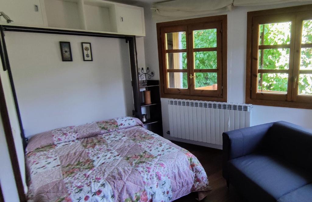 Postel nebo postele na pokoji v ubytování La Solana del Laball