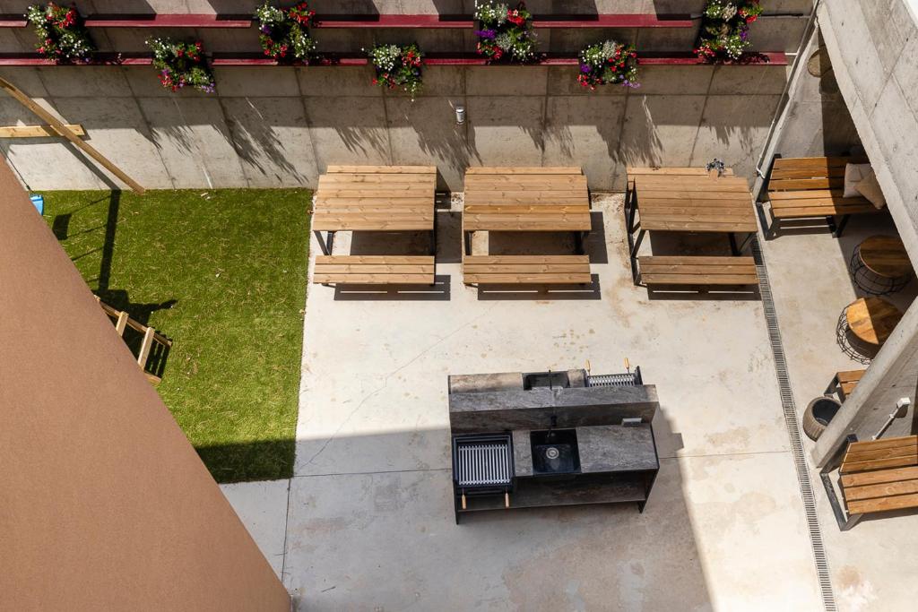 Balkón nebo terasa v ubytování Albana Apartaments Turístics