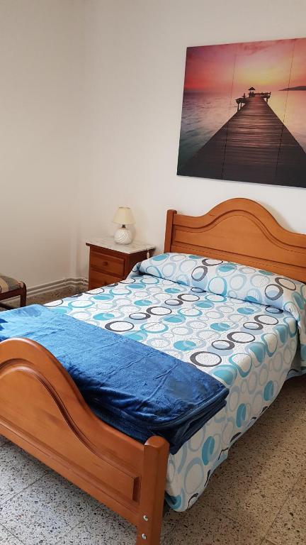 Postel nebo postele na pokoji v ubytování Apartamento Julieta