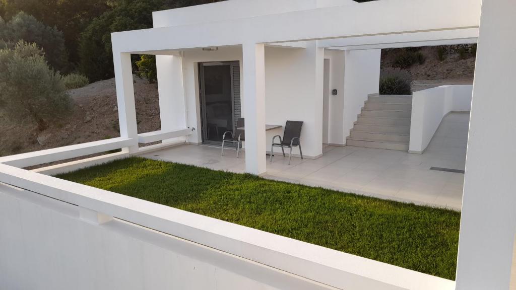 Balkón nebo terasa v ubytování Studio Vasileios-The Best Luxury Guest Room in Spili
