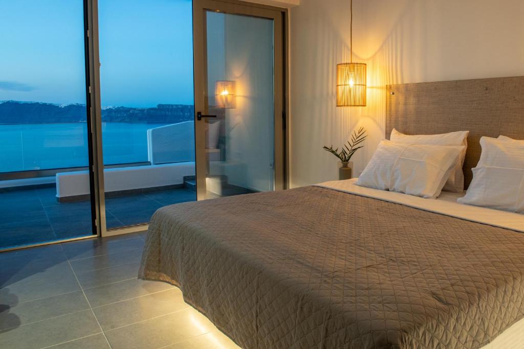 Postel nebo postele na pokoji v ubytování Blu Rooms