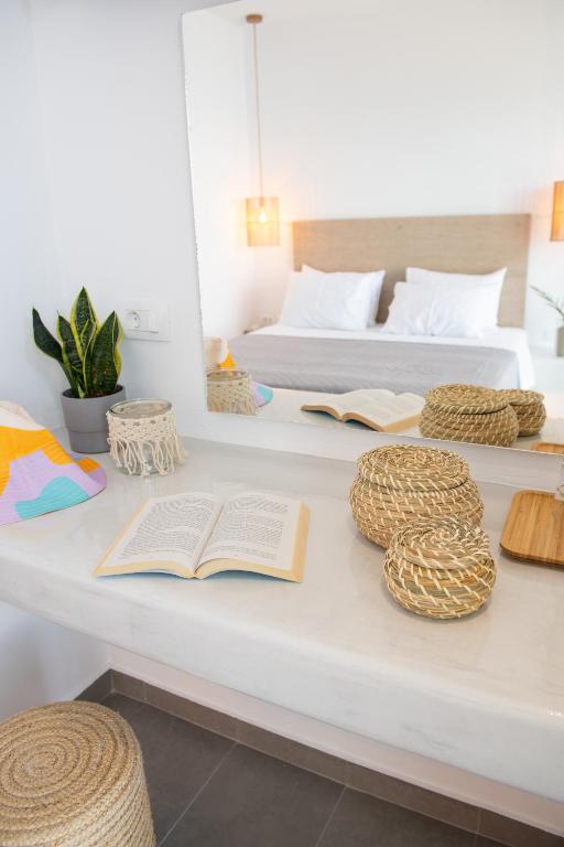 Postel nebo postele na pokoji v ubytování Blu Rooms