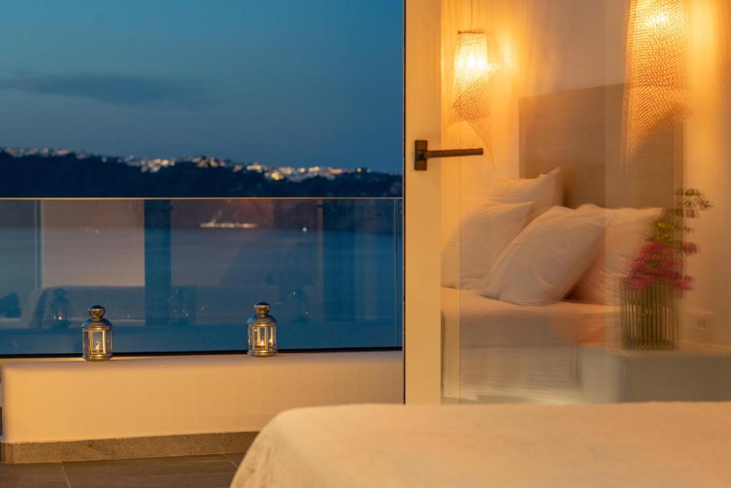 Postel nebo postele na pokoji v ubytování Blu Rooms