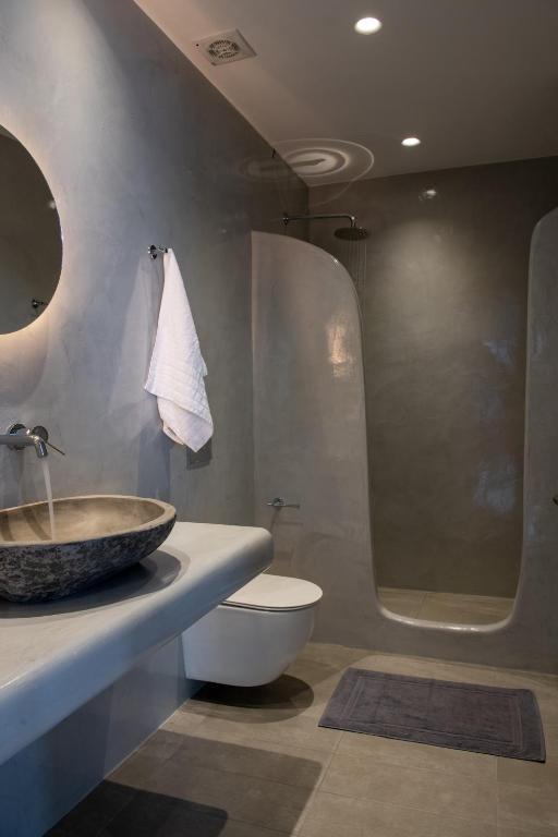 Koupelna v ubytování Blu Rooms