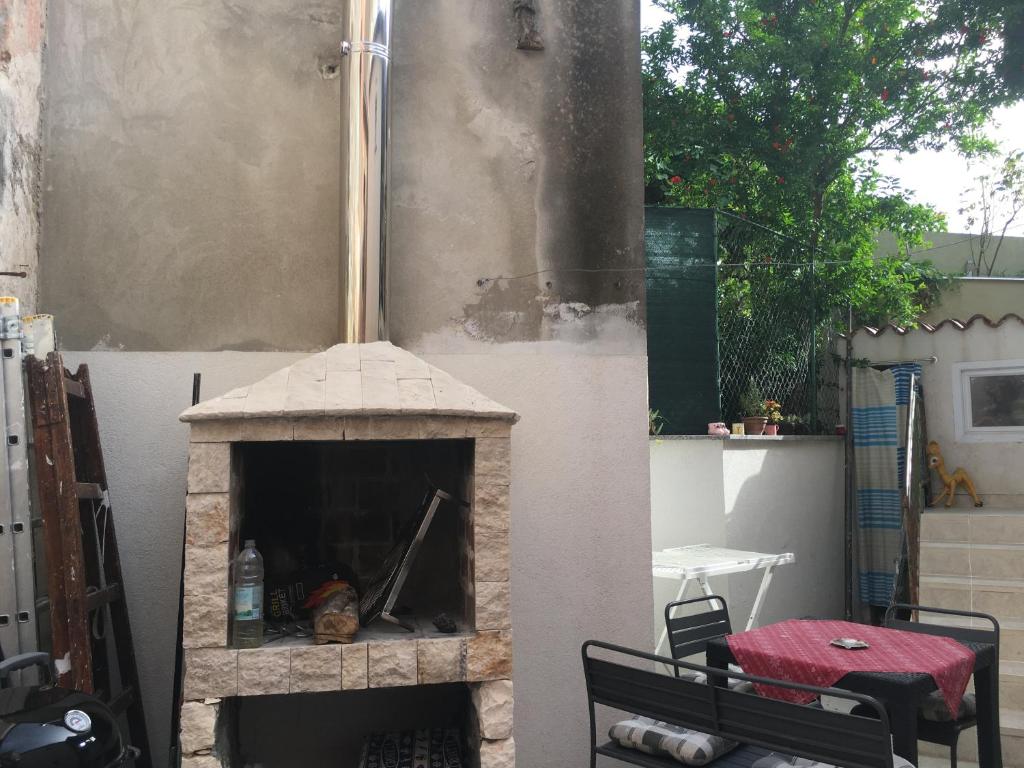 Patio nebo venkovní prostory v ubytování Apartments Eni & Dani
