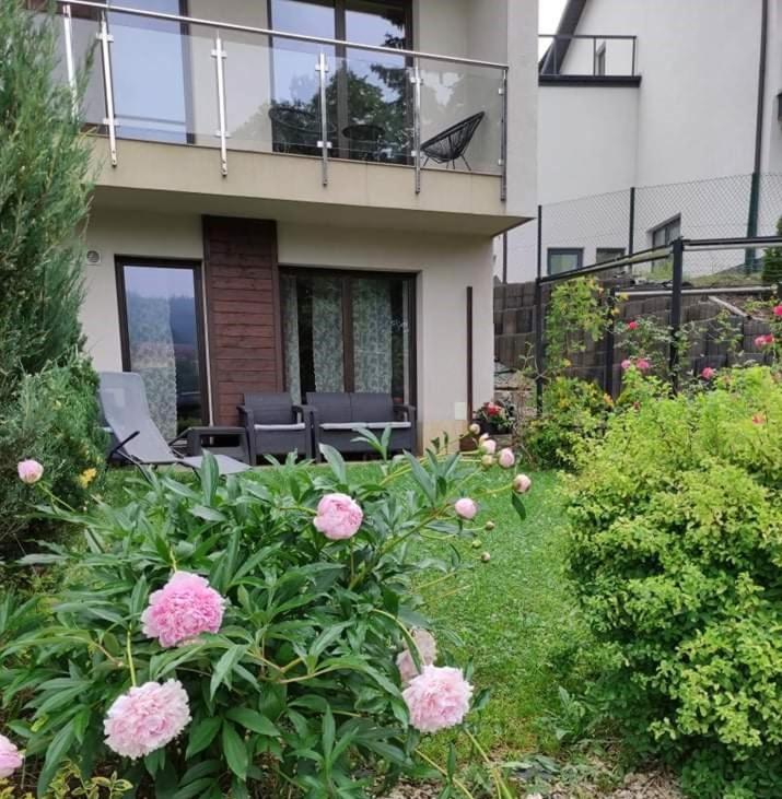 Zahrada ubytování Apartamenty Czerwone Maki Wisła