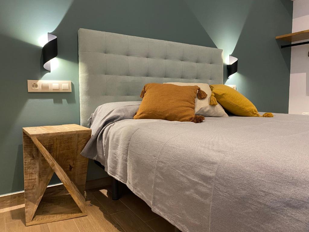 Cama o camas de una habitación en Casa Campolé