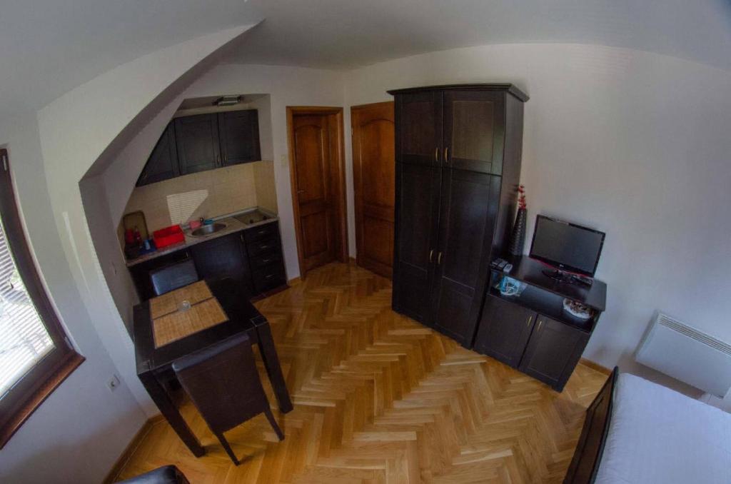TV a/nebo společenská místnost v ubytování Vila Darija Zlatar - studio apartman br. 4