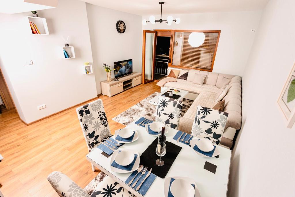 Posezení v ubytování Apartmani IN Zlatar