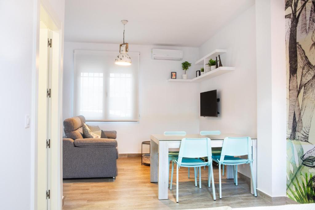 Posezení v ubytování Apartamentos Rurales Cielo de Monfragüe
