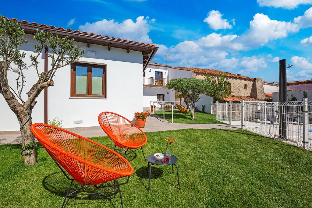 Zahrada ubytování Apartamentos Rurales Cielo de Monfragüe