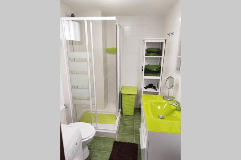 A bathroom at Apartamento BellAloe