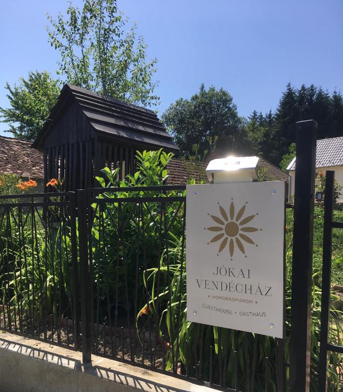 Certifikát, hodnocení, plakát nebo jiný dokument vystavený v ubytování Jókai Vendégház Homokkomárom