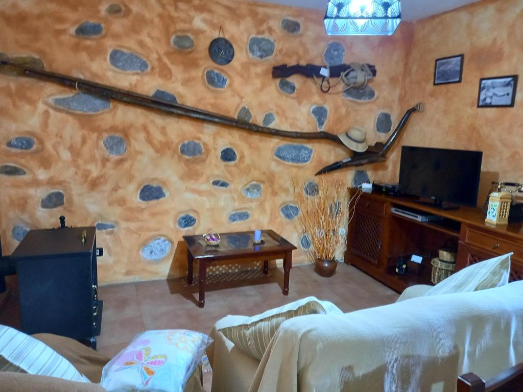 Postel nebo postele na pokoji v ubytování Casa Maria