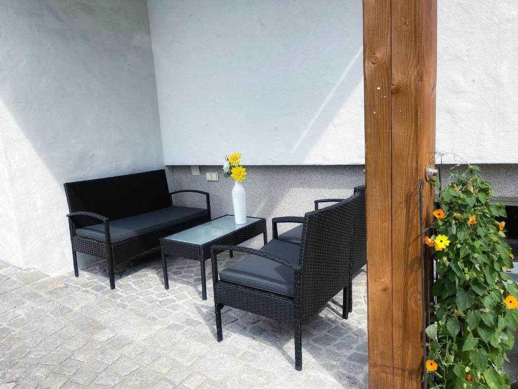 Posezení v ubytování Holiday House Promenade