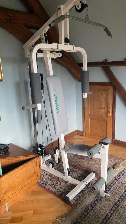 Fitness centrum a/nebo fitness zařízení v ubytování Blanche de Castille