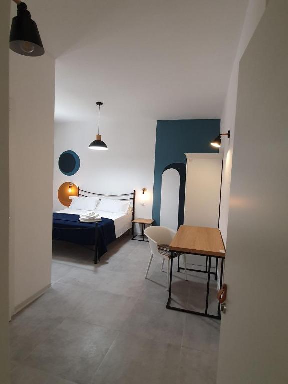 Postel nebo postele na pokoji v ubytování A Due Passi - Superior B&B