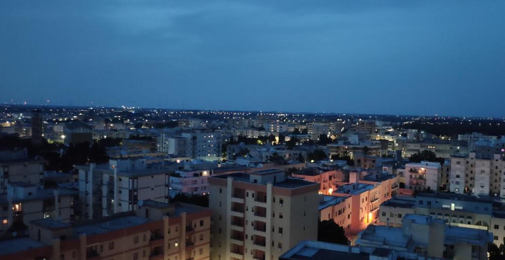 Nespecifikovaný výhled na destinaci Lecce nebo výhled na město při pohledu z bed and breakfast