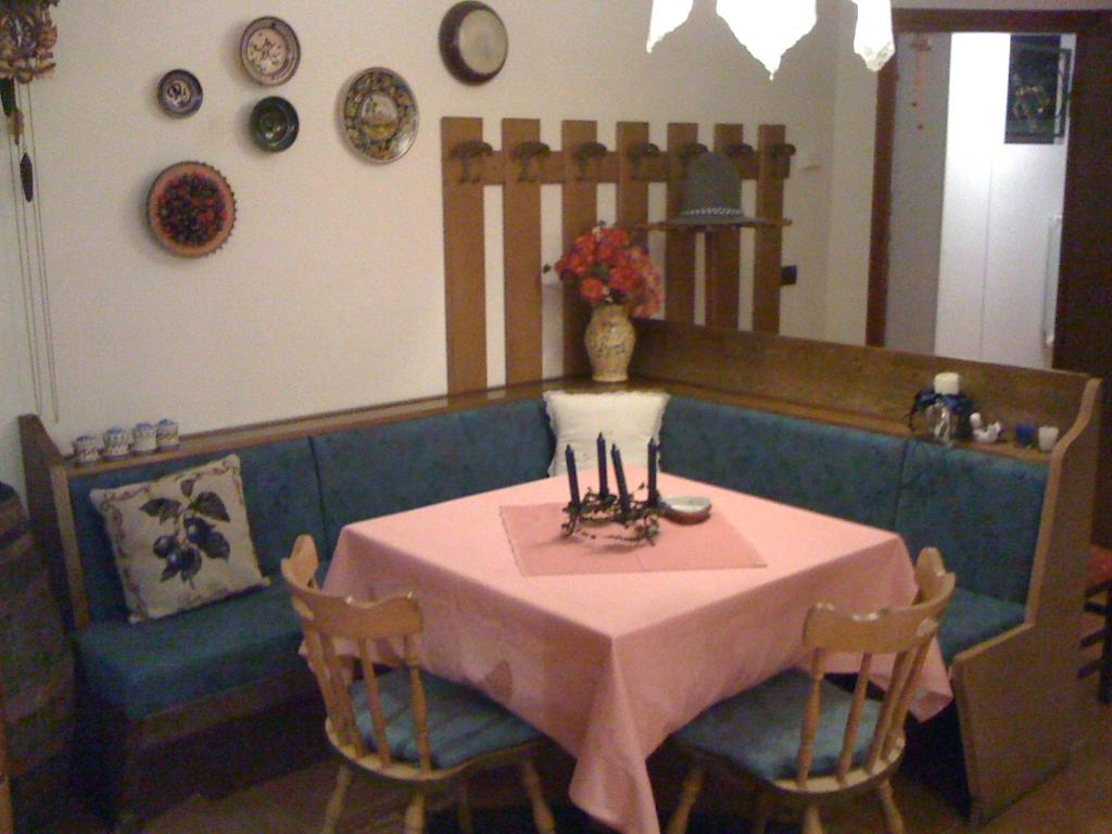 Posezení v ubytování Bike-Hotel Abete