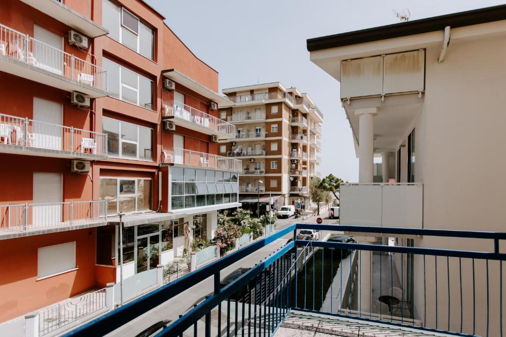 Balkón nebo terasa v ubytování Hotel Edward