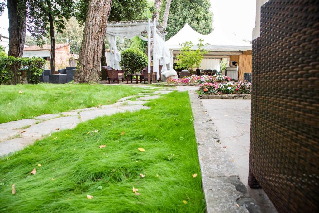 Zahrada ubytování Hotel La Tavernetta dei Ronchi