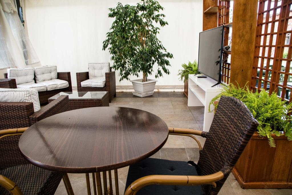 Posezení v ubytování Hotel La Tavernetta dei Ronchi
