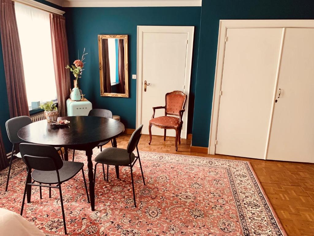 Posezení v ubytování B&B Vrijheid 4