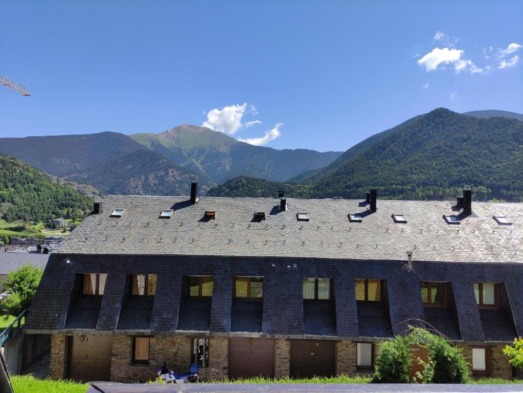 Nespecifikovaný výhled na hory nebo výhled na hory při pohledu z apartmánu