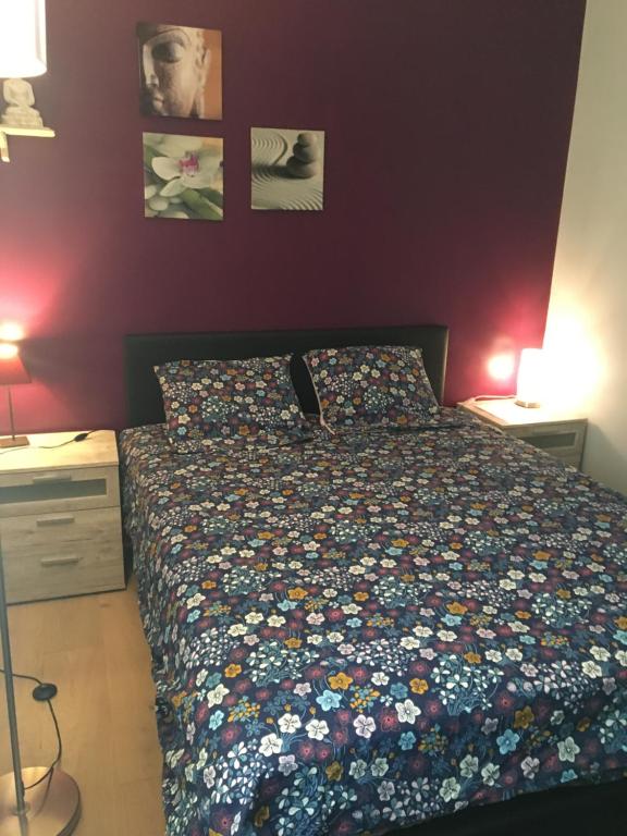 Postel nebo postele na pokoji v ubytování b&b du Clos Ménil