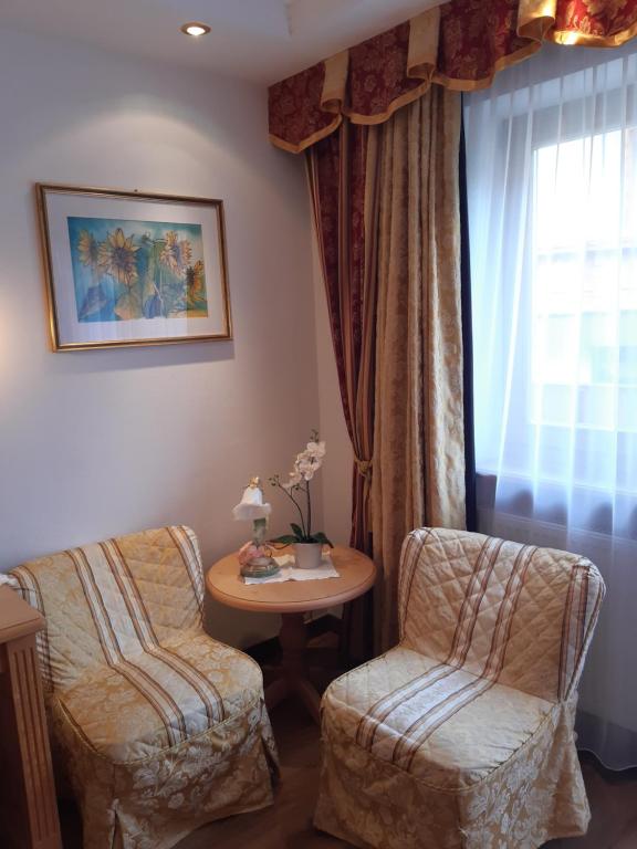 Posezení v ubytování Garni Franca b&b