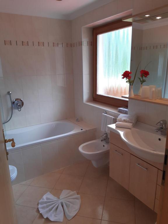 Koupelna v ubytování Garni Franca b&b
