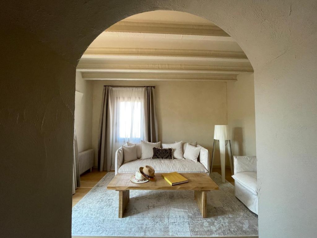 Posezení v ubytování Casa Llobera 1792