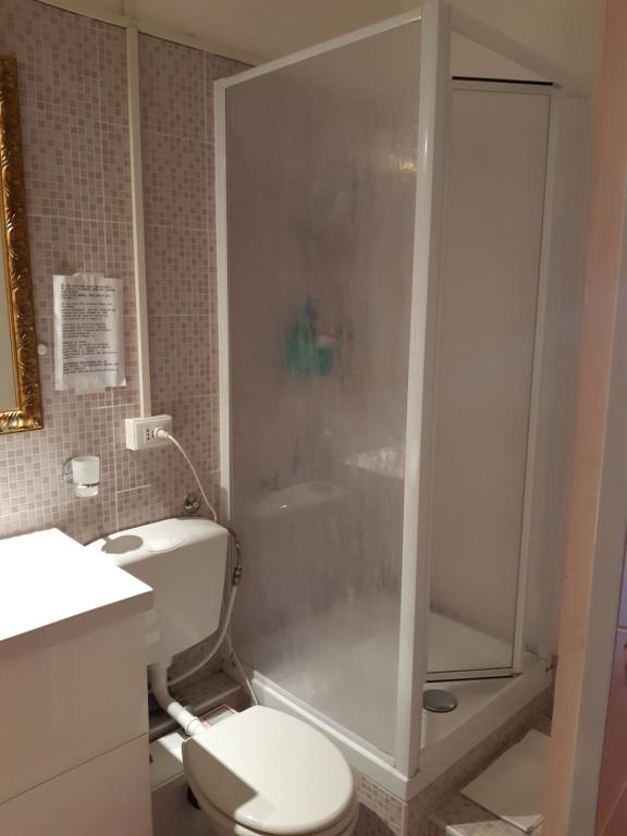 Koupelna v ubytování Hotel Guesthouse MASSENA