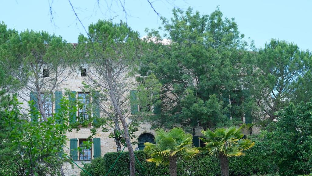 Zahrada ubytování Bastide Occitane