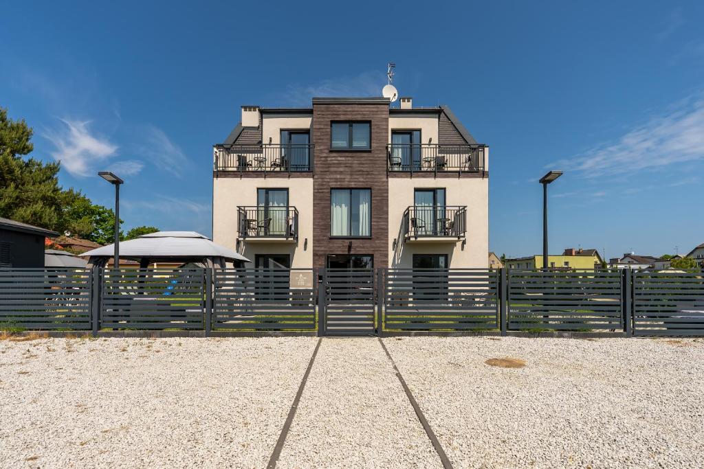 Budova, v ktorej sa ubytovanie bed & breakfast nachádza