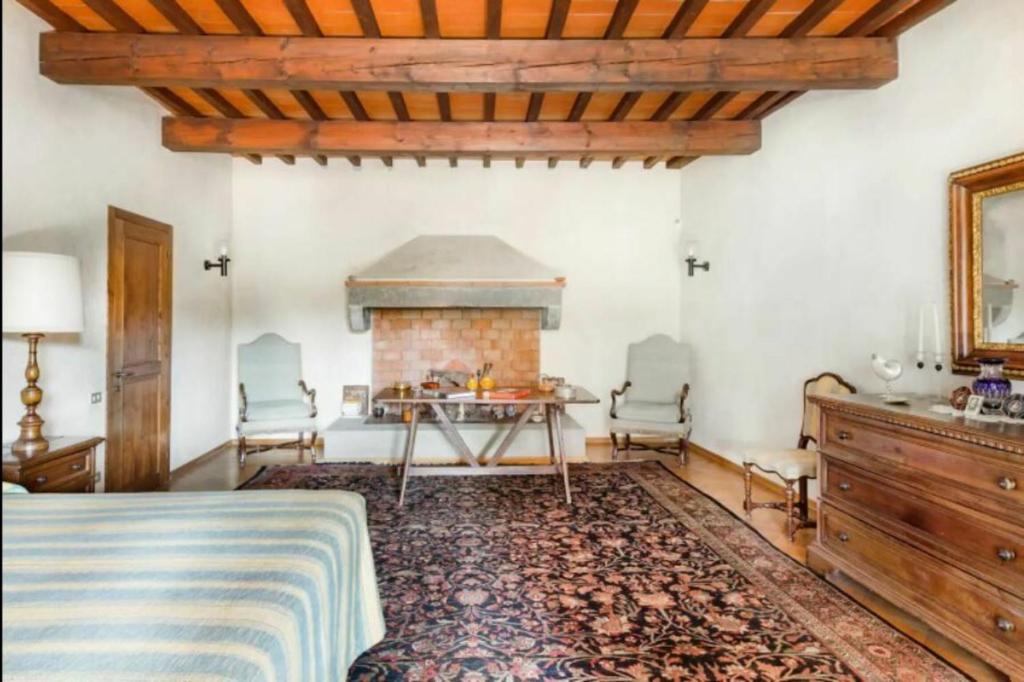Część wypoczynkowa w obiekcie Villa Faltoiano