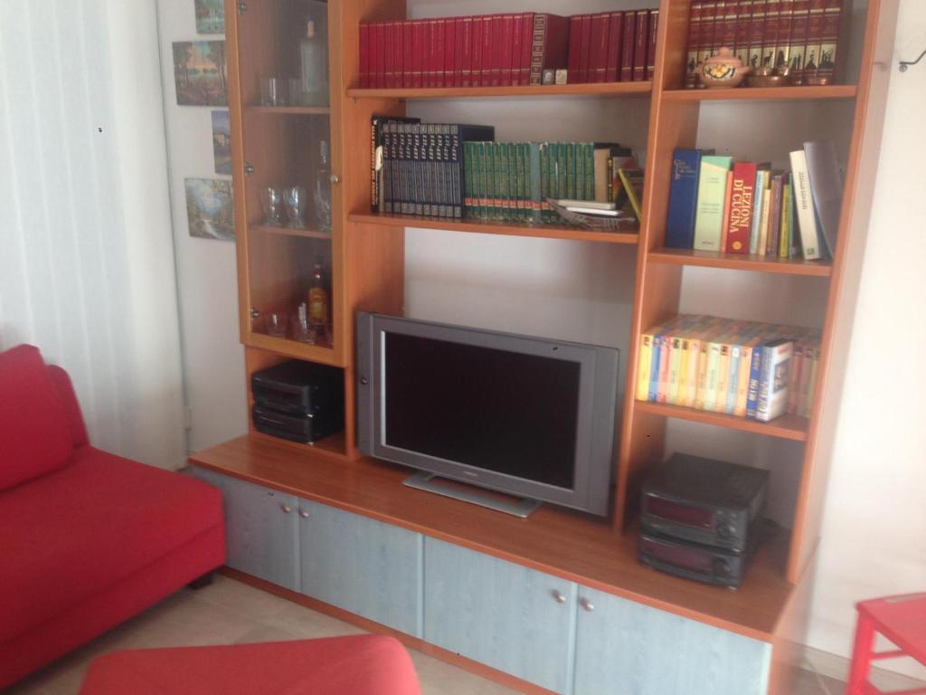 Knižnica v apartmáne