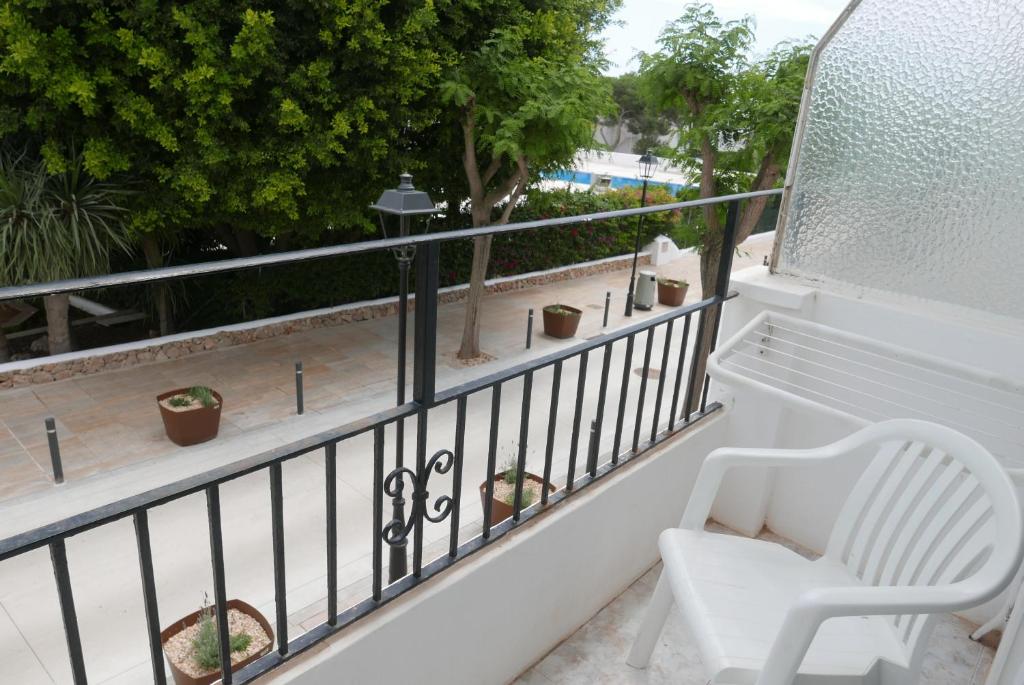 Балкон или терраса в Hotel Antares