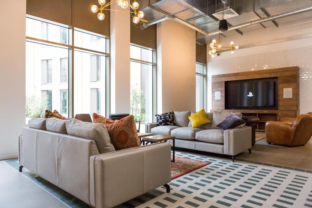 Χώρος καθιστικού στο For Students Only Chapter White City in London