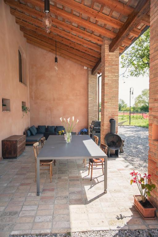 Patio nebo venkovní prostory v ubytování Cà Mati