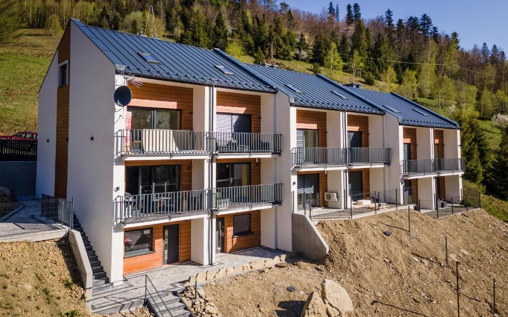 Budova, v ktorej sa apartmán nachádza
