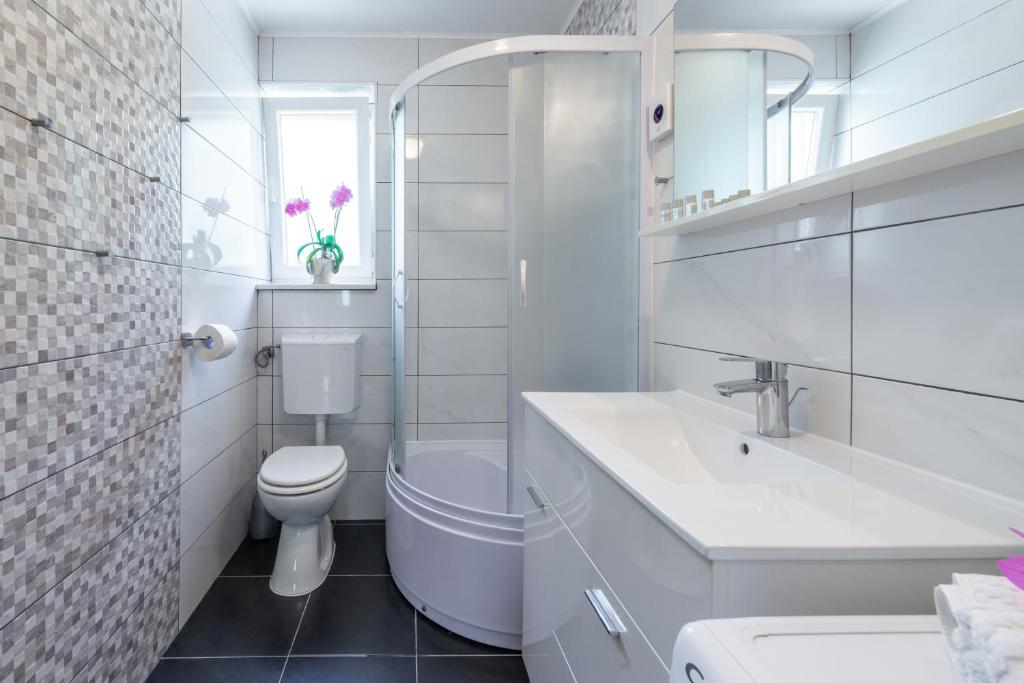 Kúpeľňa v ubytovaní Apartment Giorgio