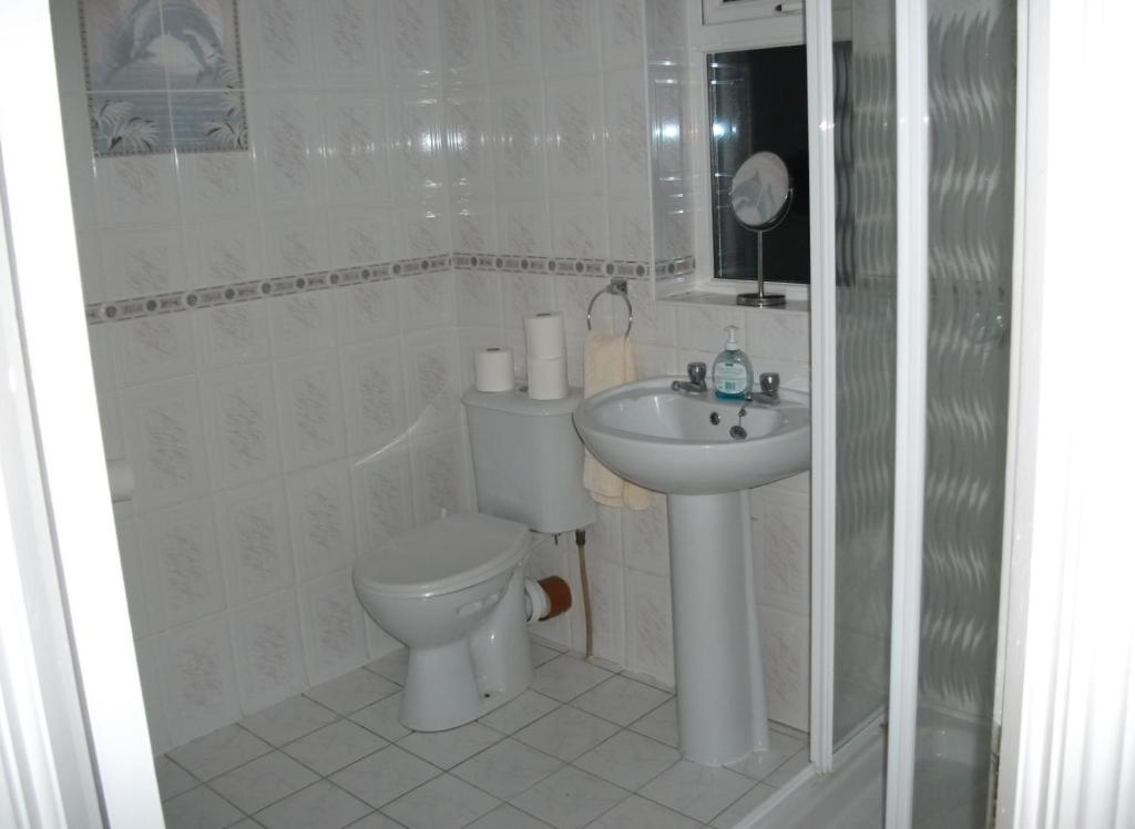 Kúpeľňa v ubytovaní Aaron Vale B&B